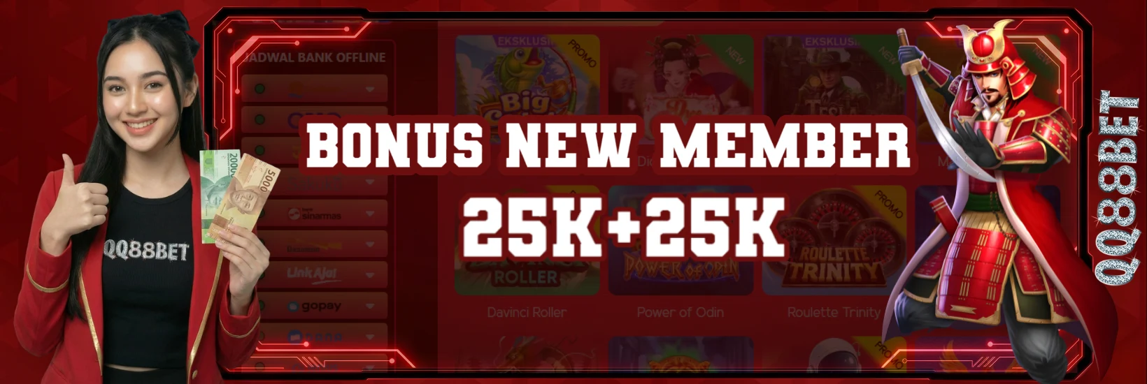 bonus member baru